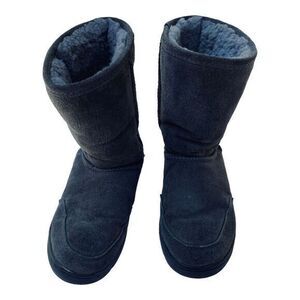 Bearpaw Meadow Women’s 8” Suede Sheepskin Wool Shearling Lining Boots Size 5/6